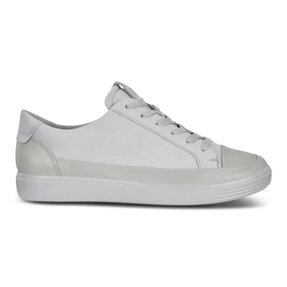 ECCO Sneakersy Damskie - Soft 7 - Białe - YKSXCM-256